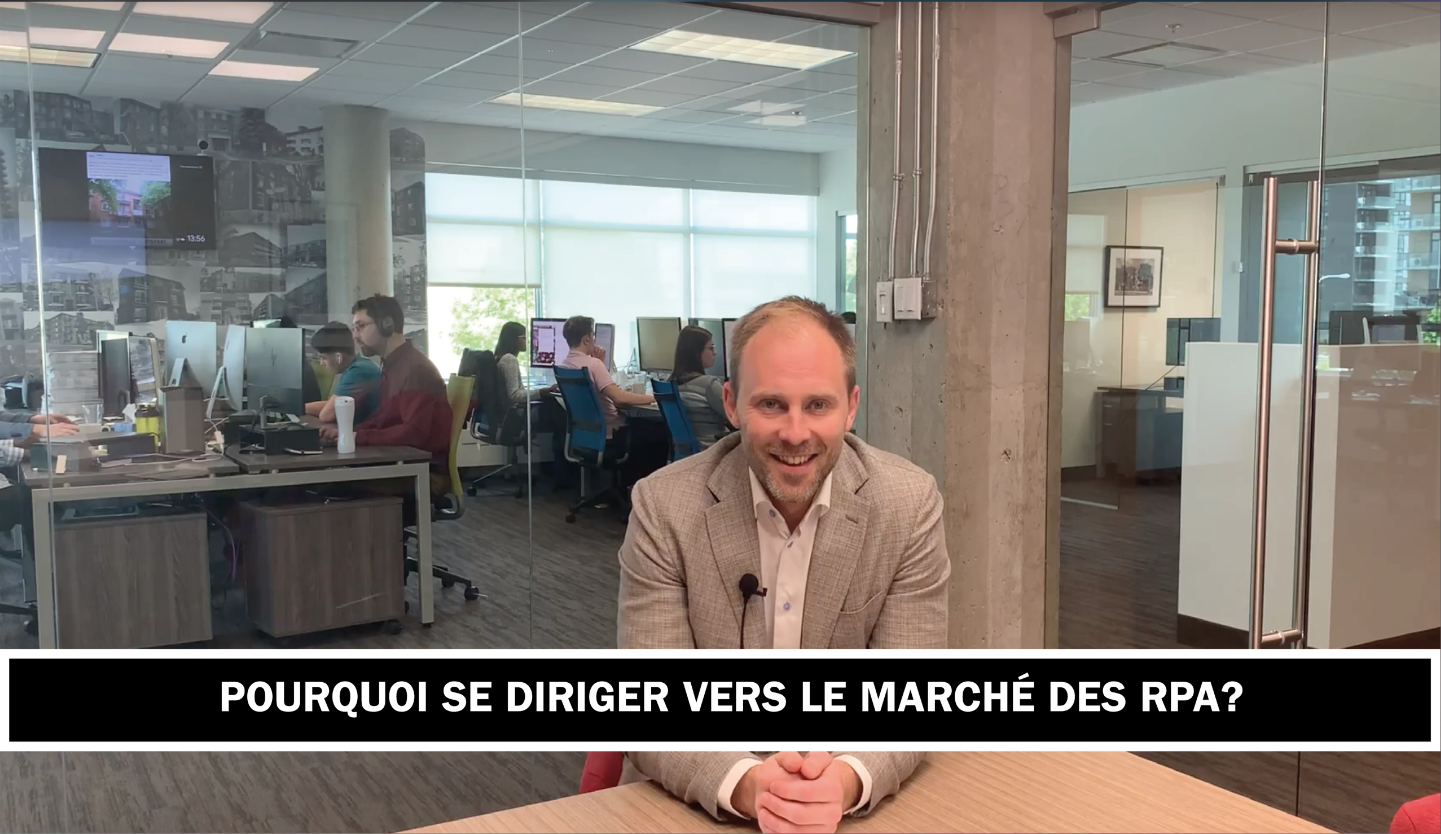 Pourquoi se diriger vers le marché des RPA?
